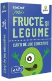 Fructe si legume - Carti de joc educative, Autor Anonim