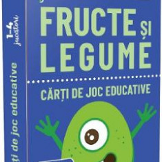 Fructe si legume - Carti de joc educative