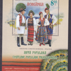 ROMANIA 2013 - EMISIUNE COMUNA ROMANIA - POLONIA, COLITA, MNH - LP 1994