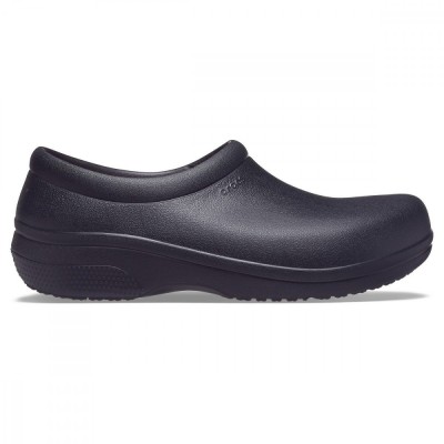 Saboți Crocs On The Clock LiteRide Slip-On Negru - Black foto