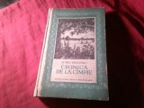 Bs3/u. Petru Dumitriu - Cronica de la cimpie - Prima Editie 1955 , Ed. ESPLA 307 pag.
