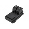 Comutator reglare macara geam fata FIAT PUNTO GRANDE (199) 09.2005-02.2012, partea stanga, dublu; orange backlight; 9 pini,