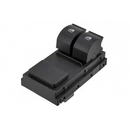 Comutator reglare macara geam fata FIAT PUNTO GRANDE (199) 09.2005-02.2012, partea stanga, dublu; orange backlight; 9 pini,