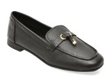 Mocasini Piele Naturala ALDO Negri Femei YBILIDE 007, Slip-on, Talpa PVC