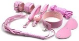 Set Bondage Toyz4Lovers "Fetish Art" 8 piese - Roz