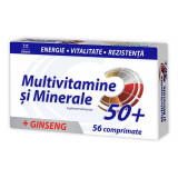 Cumpara ieftin Multivitamine si Minerale cu Ginseng 50+, 56 comprimate, Zdrovit