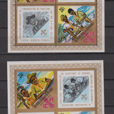 BURUNDI CERCETASI 1967 MI: 349A-358A MH+349B+358B MH + STAMP.+BL. 25 (A + B) MNH