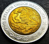 Cumpara ieftin Moneda bimetal 1 NUEVO PESO - MEXIC, anul 2017 *cod 1754 A, America Centrala si de Sud