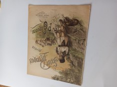 PARTITURA LITOGRAFIATA, CCA 1905 - SCENA PASTORALA foto