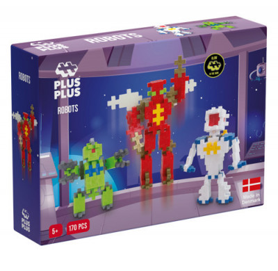 Puzzle Plus Plus Robot 17 buc 3828 foto