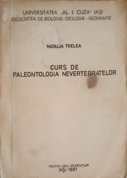 CURS DE PALEONTOLOGIA NEVERTEBRATELOR-NATALIA TRELEA-245276