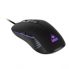 Mouse gaming cu fir Warrior GM-60 Kruger Matz, 10 butoane, USB, Negru foto