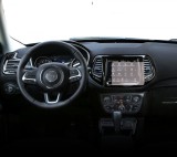 Folie Protectie Navigatie Jeep Compass 2019-2021, Duragon, protectie Display Navigatie, silicon Mat, Anti-zgarieturi, Anti-amprenta, kit instalare