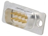 Conector D-Sub 9 Pin Soclu Tată Montare Panou 5A