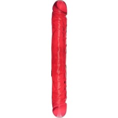 Dildo Dublu Crystal Jellies Roz 30 cm