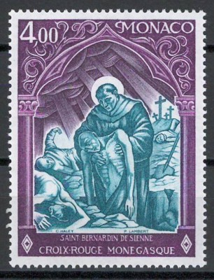 Monaco 1975 Mi 1169 MNH - Crucea Roșie Monaco foto