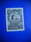 HOPCT TIMBRE SUEDIA MNH 1131 PICTURA/FRESCA MEDIEVALA -1 VAL 1971-NESTAMPILAT