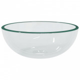 Lavoar din sticla securizata, 30x12 cm, transparent