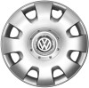 Capace Roti R15 Volkswagen VW Cod 304, Plastic ABS, Set 4 Buc, Protectie Jante, Design Modern, Montaj Rapid