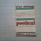 POETICUL - Mikel Dufrenne - Editura Univers, 1971, 265 p.
