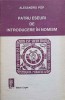 Patru Eseuri Introducere in Nomism - Alexandru Pop, Cogito 1992, Filosofie, Carte Romana