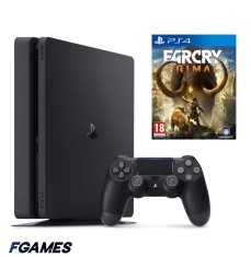 Consola Sony Playstation 4 Slim Ps4 500gb + Controller + Far Cry Primal PlayStation 4, Second-Hand