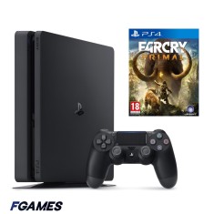 Consola Sony Playstation 4 Slim Ps4 500gb + Controller + Far Cry Primal PlayStation 4, Second-Hand