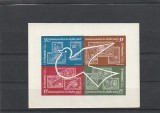 ROMANIA 1962 LP 541 a COSMONAUTICA IN SLUJBA PACII BLOC DE 4 NEDANTELAT MNH