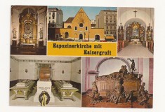 AT1 -Carte Postala-AUSTRIA- Viena, Kapuzinerkirche mit Kaisergruft , necirculata
