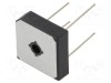Punte redresoare monofazată Urmax 1kV 35A 400A DC COMPONENTS