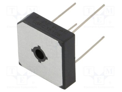 Punte redresoare monofazată Urmax 1kV 35A 400A DC COMPONENTS foto