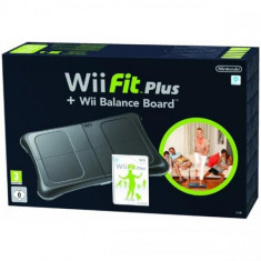 Wii Fit Plus + Wii Balance Board Black foto