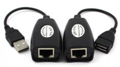 Extender USB-Kit prelungitor cablu USB 50m (USB -RJ45) foto