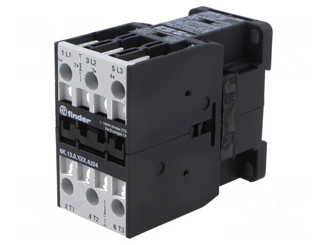 Contactor 3-polar NO x3 pentru şină DIN 6K W