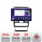 Navigatie dedicata Ford Mondeo 2004-2007 Edonav ecran 13&quot; 2K 8 si 128 Android Waze USB Navigatie 4G 360 Toslink Youtube Radio KIT CarStore Technology