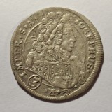 Austria 3 kreuzer 1708 argint Joseph l