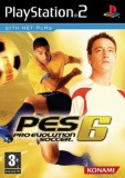 Joc PS2 PES 6 Pro Evolution Soccer 6 - PlayStation 2 de colectie retro, Multiplayer, Sporturi, 3+