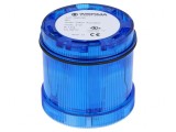 Semnalizator luminos albastru BA15D 12-240V