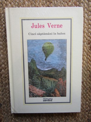 Colectiile Adevarul - Jules Verne, Cinci saptamani in balon Nr.21 IN TIPLA foto