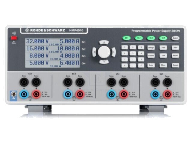 Alimentator laborator programabil ROHDE &amp; SCHWARZ HMP4040COM 0-32V 0-10A rack