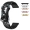 Curea silicon, compatibila Apple Watch 10, 42mm, Quick Release, Black Rose