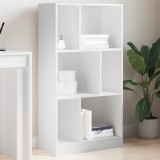 Cumpara ieftin Bibliotecă, alb, 57x28,5x107,5 cm, lemn prelucrat