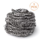 Bureți Curățare, Fără Brand, Set 7 Bucăți, Oțel Inoxidabil, Oem