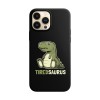 Husa compatibila cu Apple iPhone 13 Pro Max model Tired saurus Rex,Silicon, Tpu, Viceversa, Transparent, Carcasa