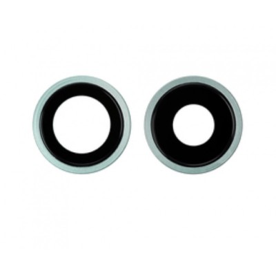 Geam Camera iPhone 11, Rear Camera Holder with Lens, Green foto