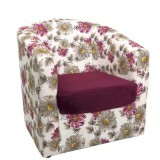FOTOLIU TUDOR - FLORAL MOV/STOFA DIVERSE CULORI - Stofa D-bordo D59