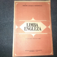 LIMBA ENGLEZA MANUAL PENTRU CLASA A V A 1989