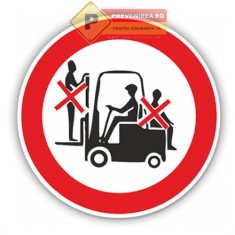 Semne pentru transportul pe utilaje foto