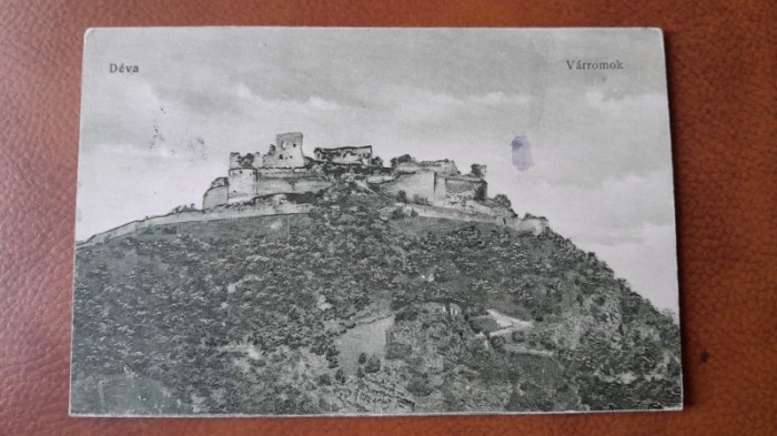 Carte postala, Deva Cetatea, 1920