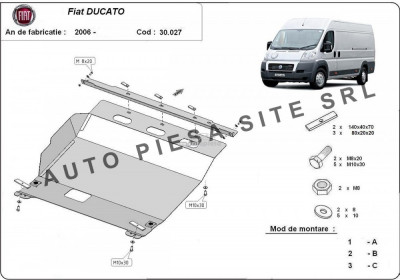 Scut metalic motor Fiat Ducato (250) fabricat incepand cu 2006 APS-30,027 foto